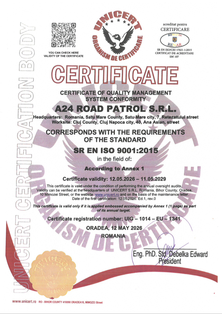 DQS Certificat calitate EN